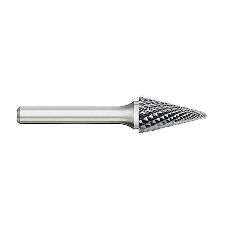 Kodiak Cutting Tools SM-53 Type SM Carbide Bur Pted Cone Double Cut 5425343
